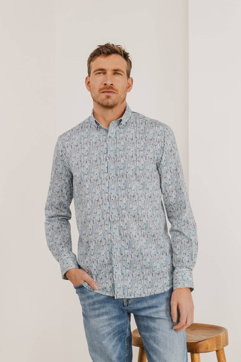 State of Art shirt ls striped pop